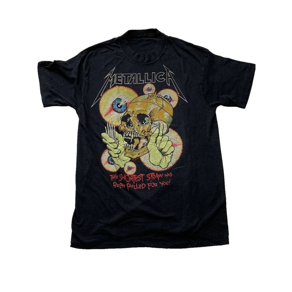 Metallica In Vertigo You Will Be T Shirt XL 1988 Shortest Straw S BS-S0205P-B008